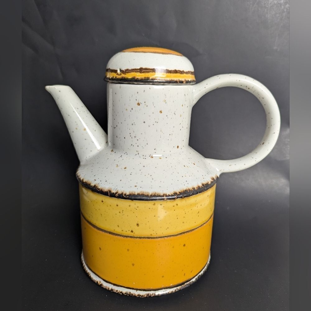 Stonehenge Midwinter SUN teapot coffee pot vintage 70s ceramic pot